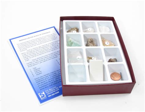 american educational hardness collection with test kit|rock hardness testing kit.